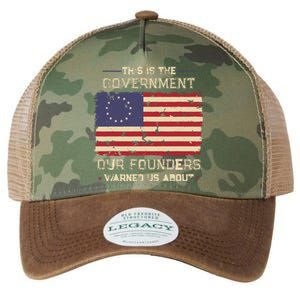 This Is The Government Our Founders Warned Us About Patriot Legacy Tie Dye Trucker Hat