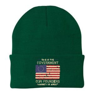 This Is The Government Our Founders Warned Us About Patriot Knit Cap Winter Beanie