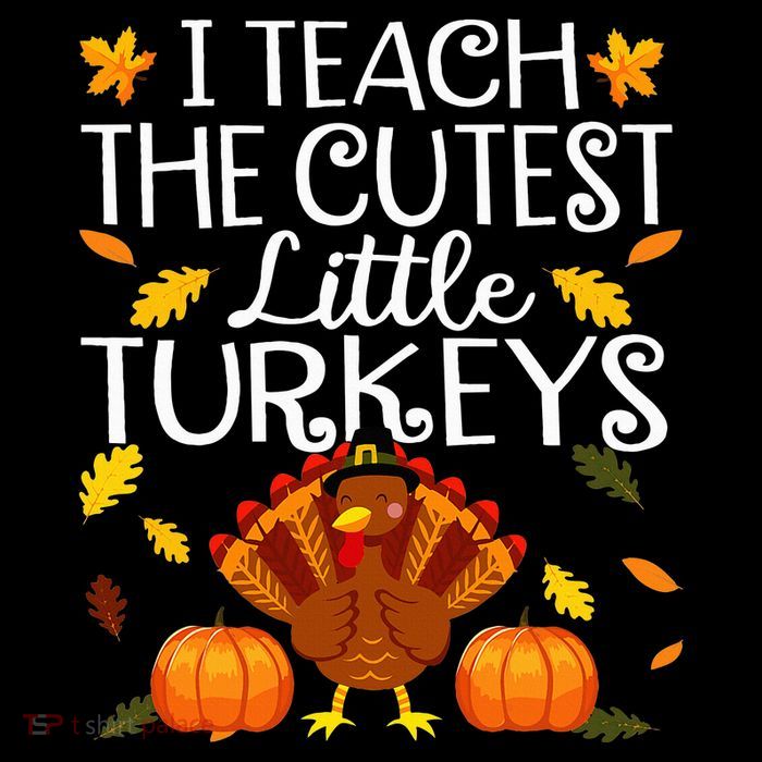 Teachers I Teach The Cutest Little Turkeys Thanksgiving Day Impact Tech Backpack