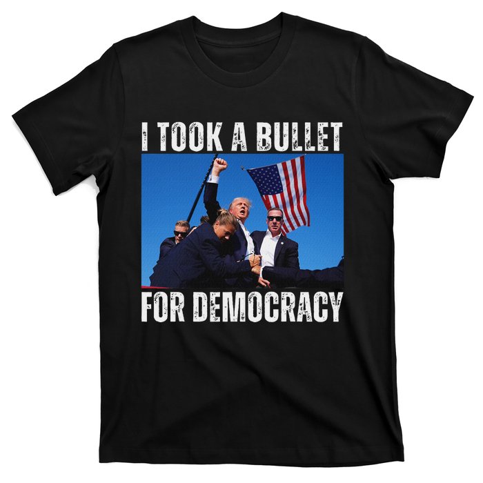 Trump I Took A Bullet For Democracy 2024 T-Shirt