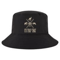 Trapping I'd Trap That Trap Hunting Trapper Cool Comfort Performance Bucket Hat
