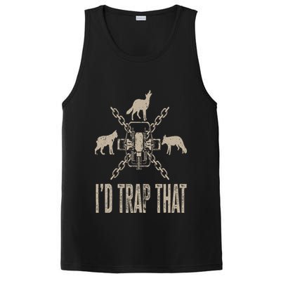 Trapping I'd Trap That Trap Hunting Trapper PosiCharge Competitor Tank