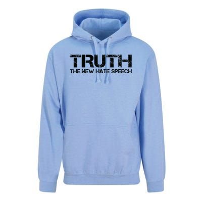 Truth Is The New Hate Speech Anti Government Unisex Surf Hoodie