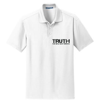 Truth Is The New Hate Speech Anti Government Dry Zone Grid Polo