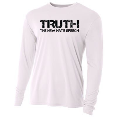 Truth Is The New Hate Speech Anti Government Cooling Performance Long Sleeve Crew