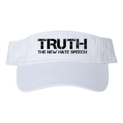 Truth Is The New Hate Speech Anti Government Valucap Bio-Washed Visor