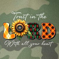 Trust In The Lord With All Your Heart Legacy Tie Dye Trucker Hat