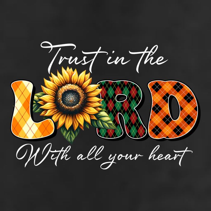 Trust In The Lord With All Your Heart Cool Comfort Performance Bucket Hat