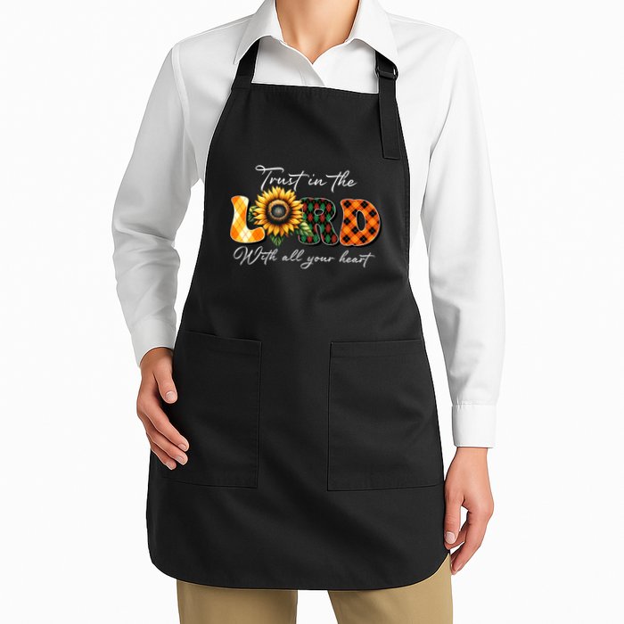 Trust In The Lord With All Your Heart Apron