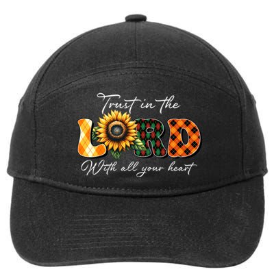 Trust In The Lord With All Your Heart 7-Panel Snapback Hat