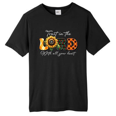 Trust In The Lord With All Your Heart Tall Fusion ChromaSoft Performance T-Shirt