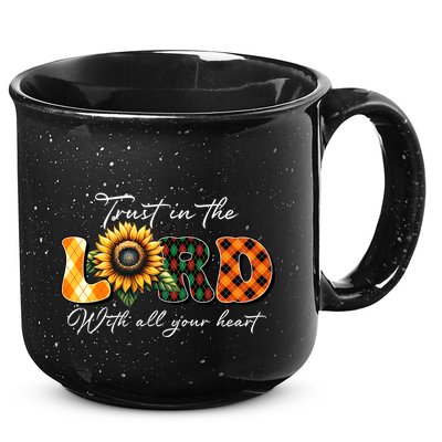 Trust In The Lord With All Your Heart 15oz Campfire Ceramic Mug