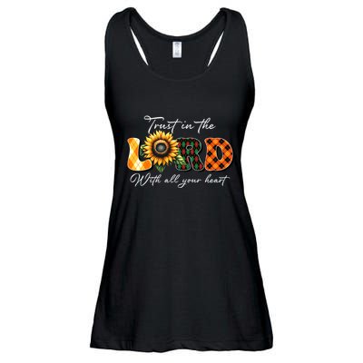 Trust In The Lord With All Your Heart Ladies Essential Flowy Tank