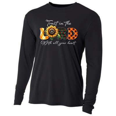 Trust In The Lord With All Your Heart Cooling Performance Long Sleeve Crew