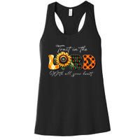 Trust In The Lord With All Your Heart Women's Racerback Tank