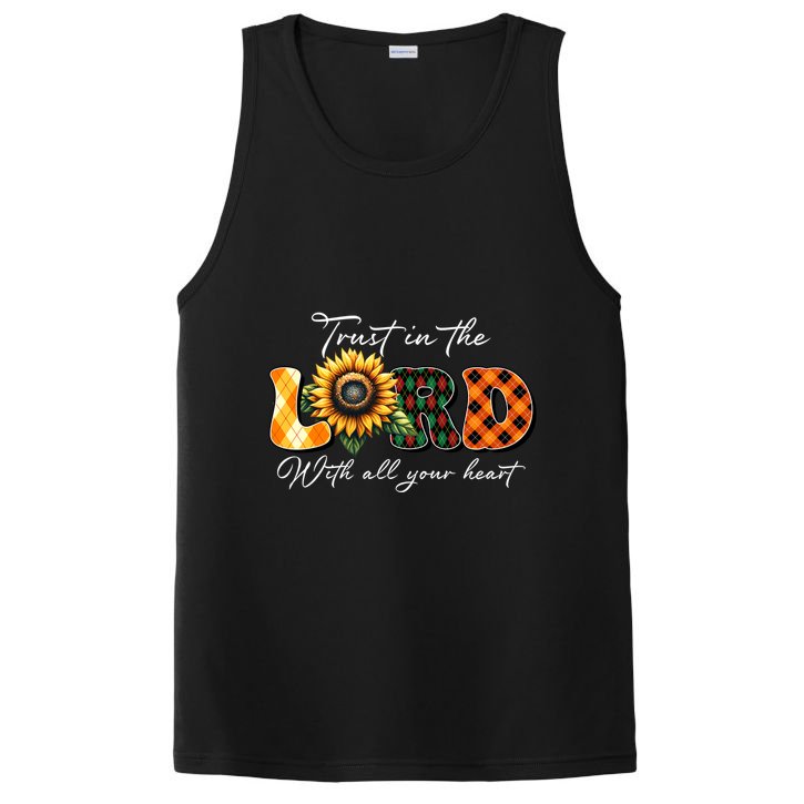 Trust In The Lord With All Your Heart PosiCharge Competitor Tank