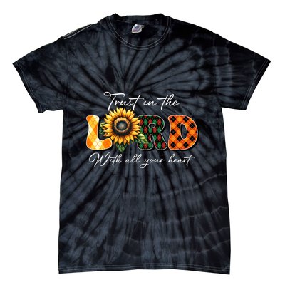 Trust In The Lord With All Your Heart Tie-Dye T-Shirt