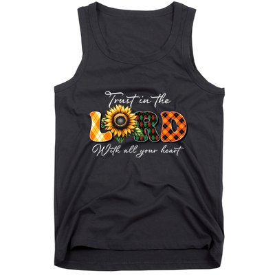 Trust In The Lord With All Your Heart Tank Top
