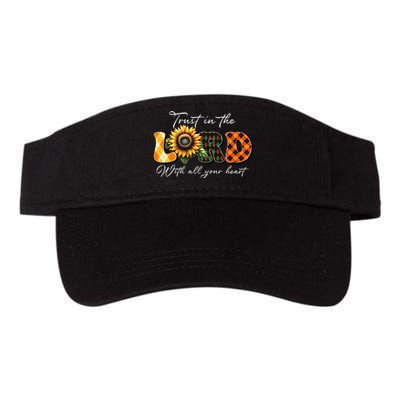 Trust In The Lord With All Your Heart Valucap Bio-Washed Visor