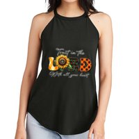 Trust In The Lord With All Your Heart Women's Perfect Tri Rocker Tank