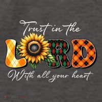 Trust In The Lord With All Your Heart Vector Backpack