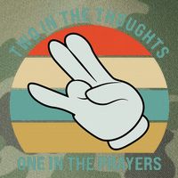 Two In The Thoughts One In The Prayers Funny Shocker Legacy Tie Dye Trucker Hat
