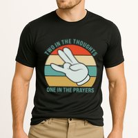 Two In The Thoughts One In The Prayers Funny Shocker Performance Shirt