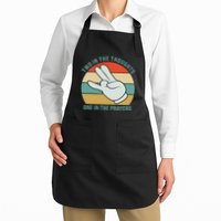 Two In The Thoughts One In The Prayers Funny Shocker Apron