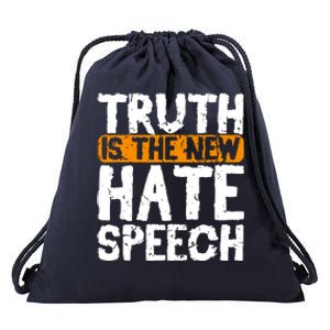 Truth Is The New Hate Speech Drawstring Bag