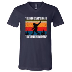 The Important Thing Is That I Believe In Myself V-Neck T-Shirt