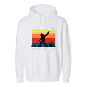 The Important Thing Is That I Believe In Myself Garment-Dyed Fleece Hoodie