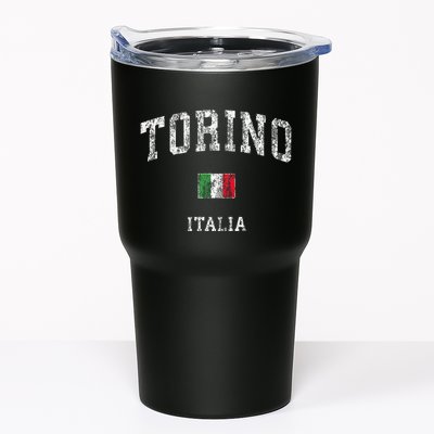 Turin Italy Torino Italia Vintage Athletic Sports Tumbler