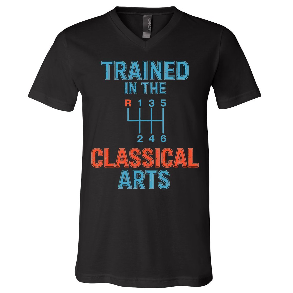 Trained In The Classical Arts V-Neck T-Shirt