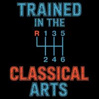 Trained In The Classical Arts Drawstring Bag