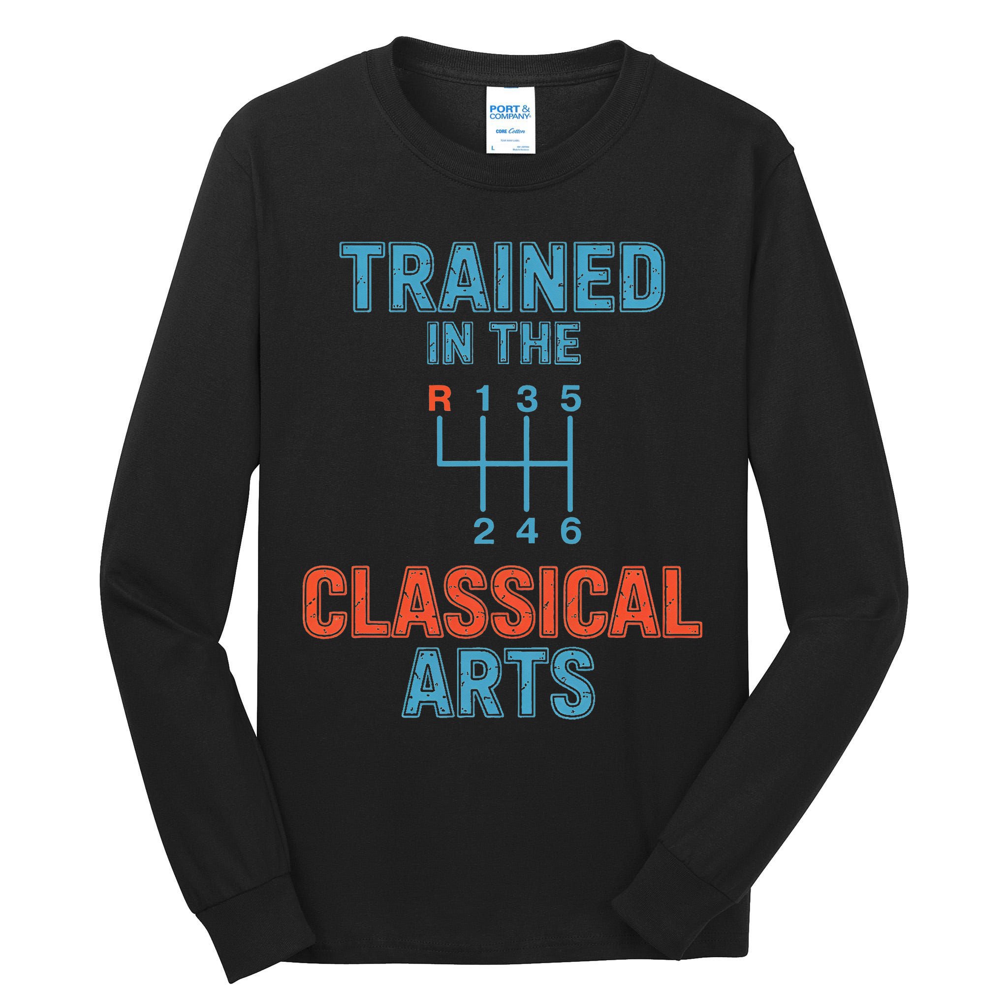 Trained In The Classical Arts Tall Long Sleeve T-Shirt