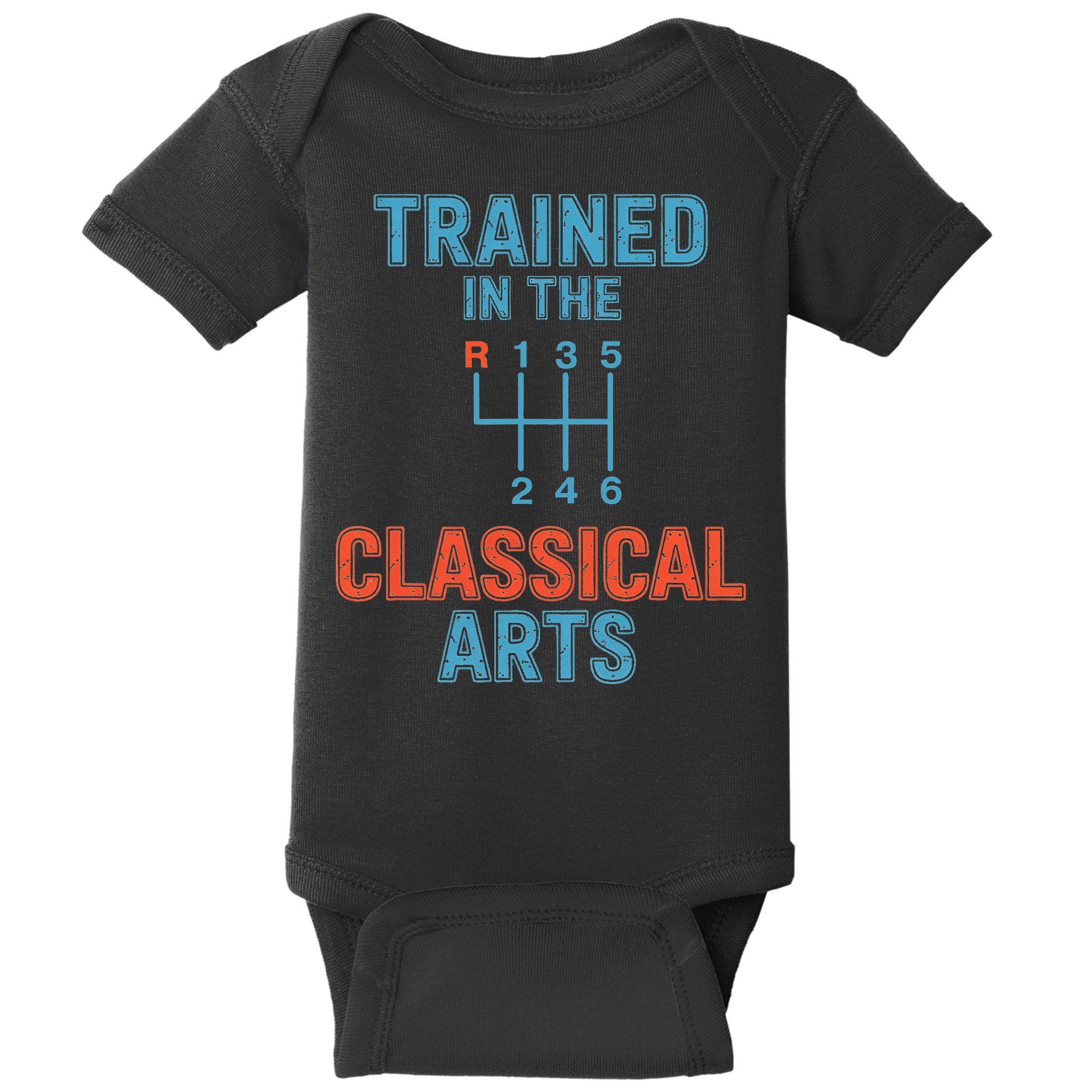 Trained In The Classical Arts Baby Bodysuit