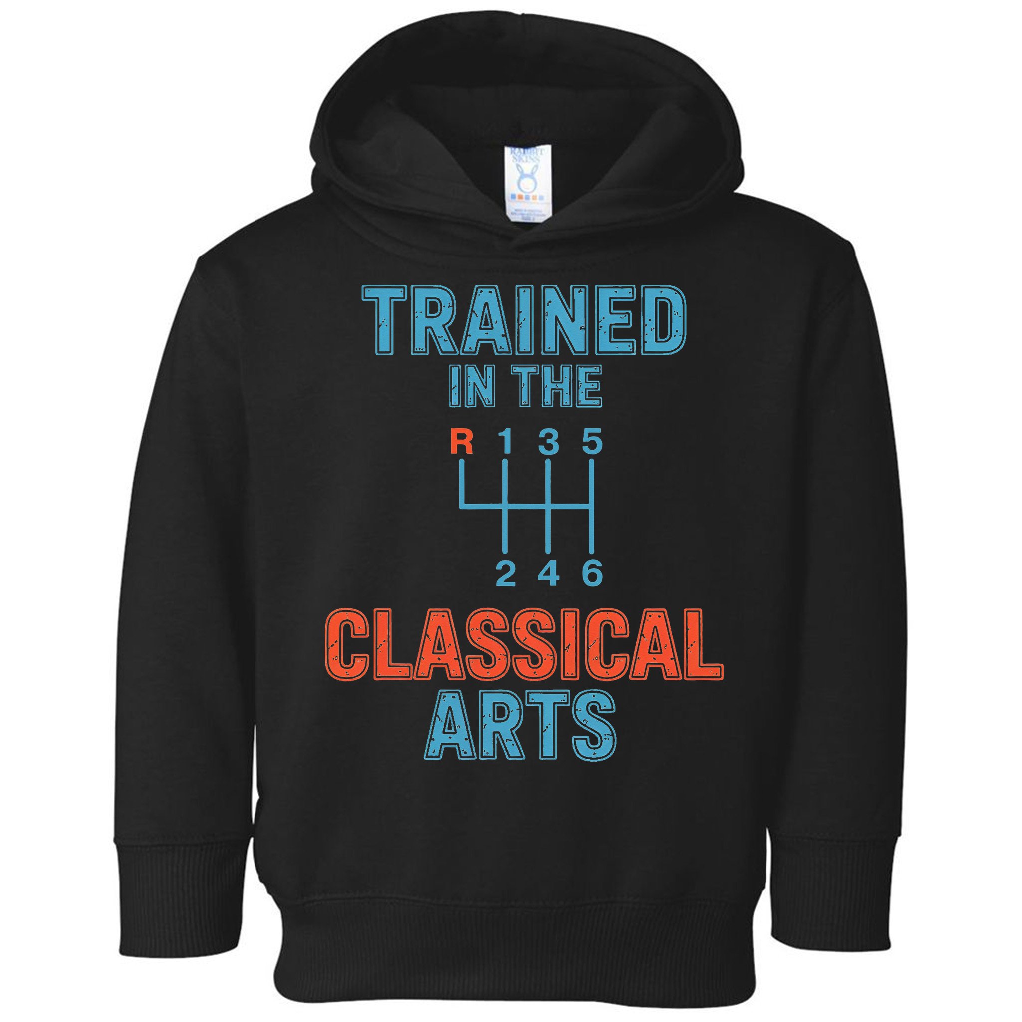 Trained In The Classical Arts Toddler Hoodie