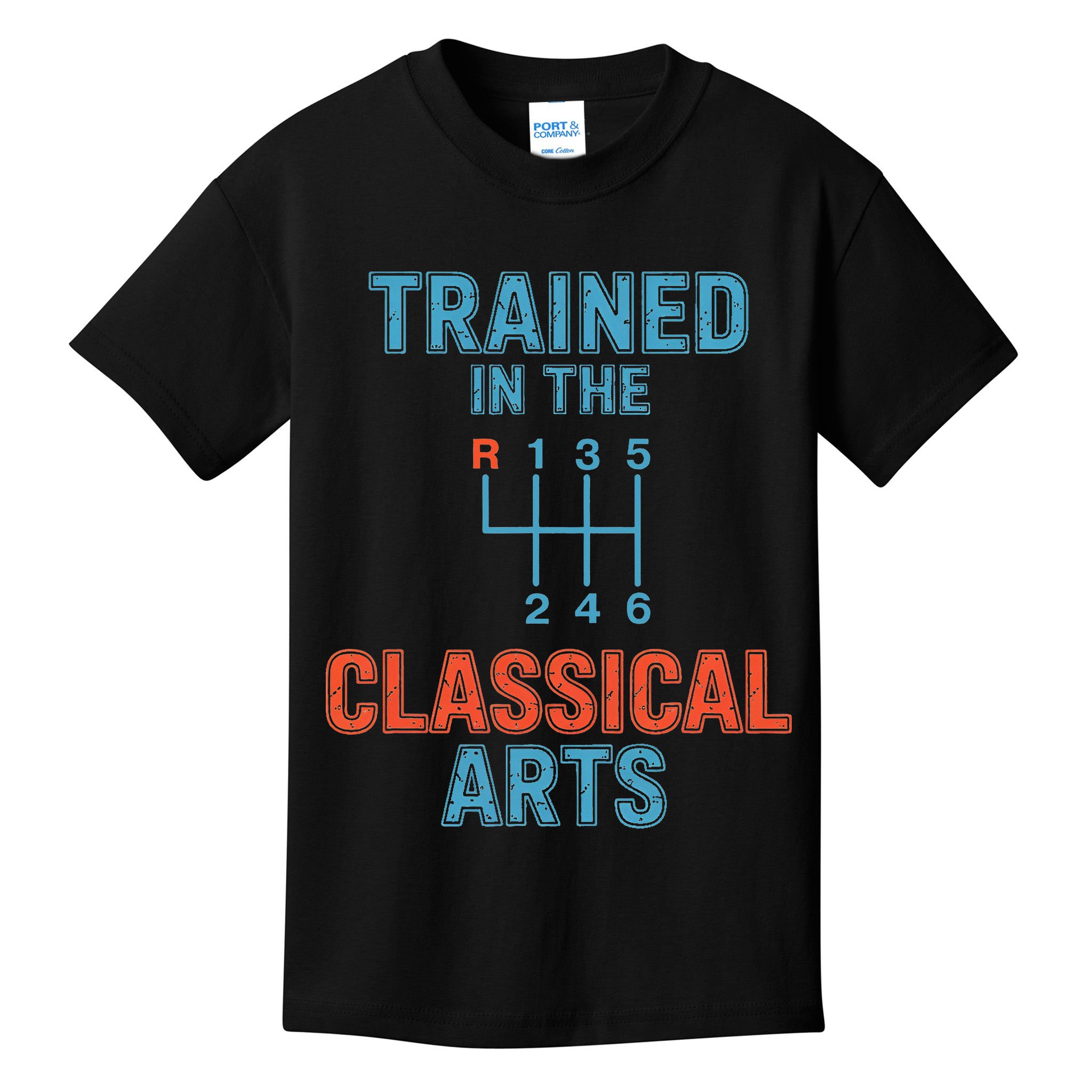 Trained In The Classical Arts Kids T-Shirt
