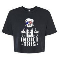 Trump Indict This Political Arrest For Republican Bella+Canvas Jersey Crop Tee