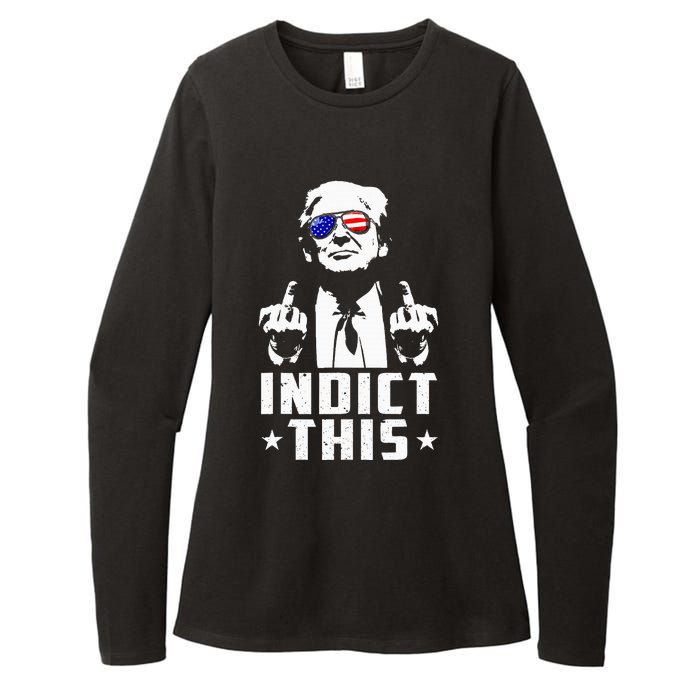 Trump Indict This Political Arrest For Republican Womens CVC Long Sleeve Shirt