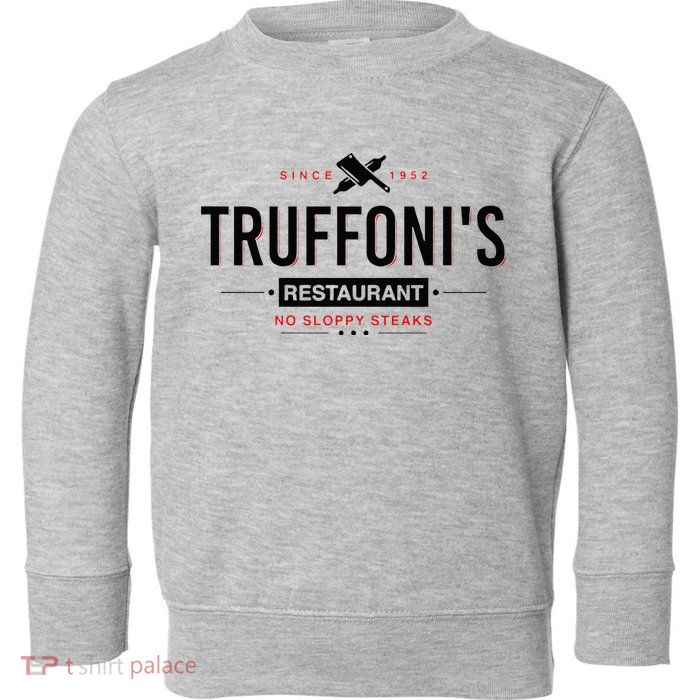 Truffonis I Think You Should Leave Toddler Sweatshirt
