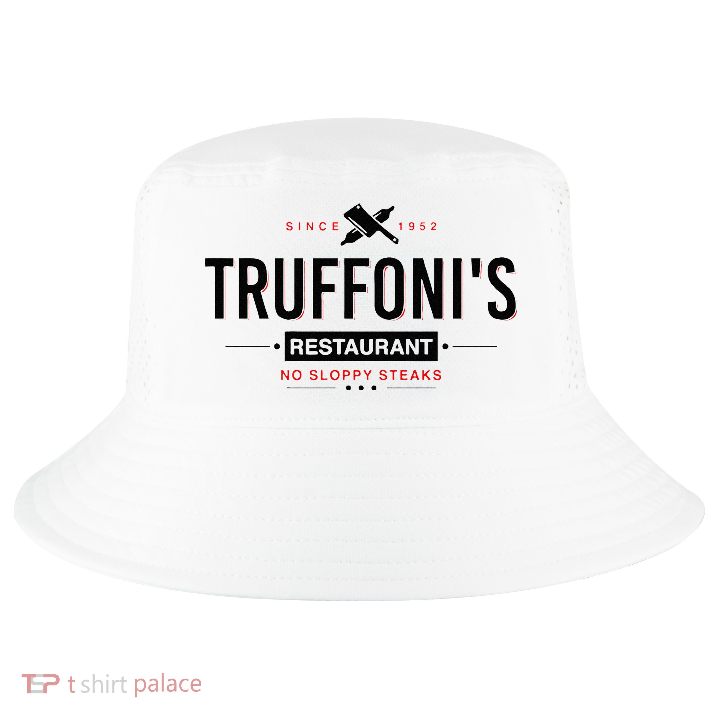 Truffonis I Think You Should Leave Cool Comfort Performance Bucket Hat