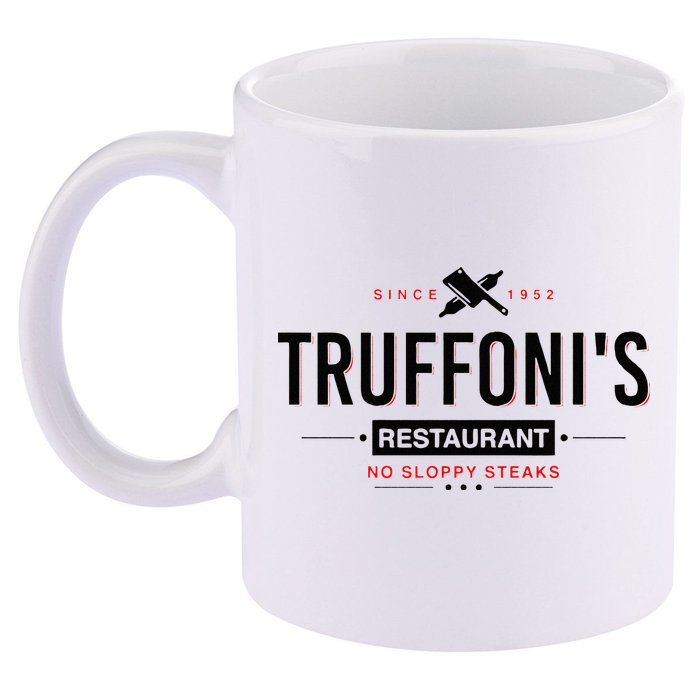 Truffonis I Think You Should Leave 11oz C Handle Ceramic Mug