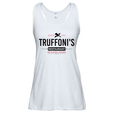 Truffonis I Think You Should Leave Ladies Essential Flowy Tank