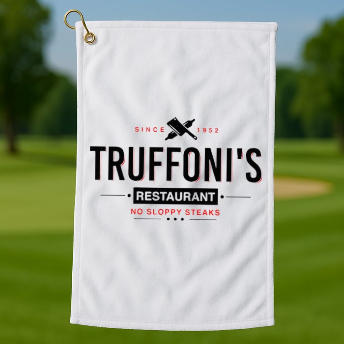 Truffonis I Think You Should Leave Golf Towel