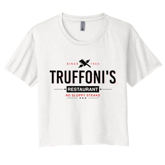 Truffonis I Think You Should Leave Crop Top