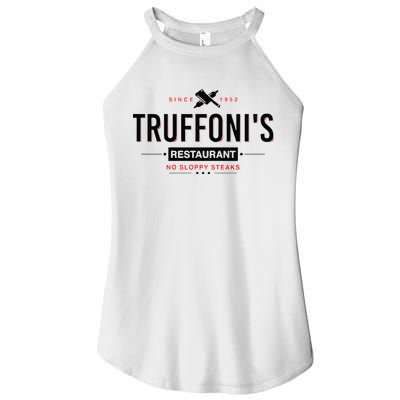 Truffonis I Think You Should Leave Women's Perfect Tri Rocker Tank