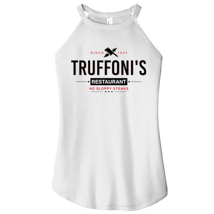 Truffonis I Think You Should Leave Women's Perfect Tri Rocker Tank