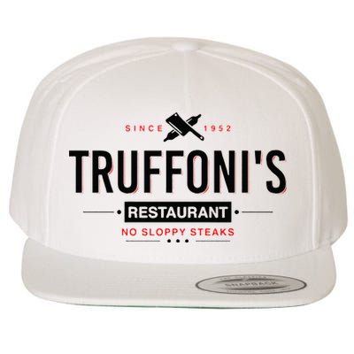 Truffonis I Think You Should Leave Wool Snapback Cap