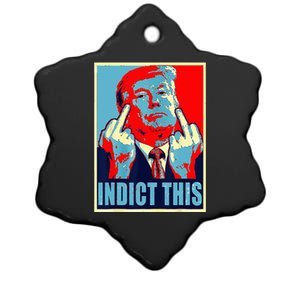 Trump Indict This Ceramic Star Ornament